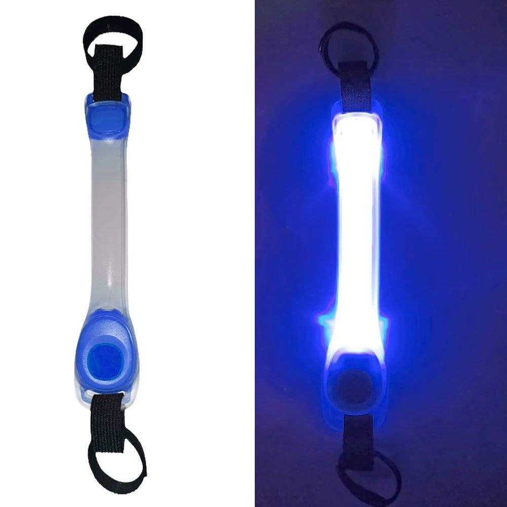 LED Safety Glowing Collar for Dogs – Waterproof, Flashing Light Strip for Pet Harness or Leash