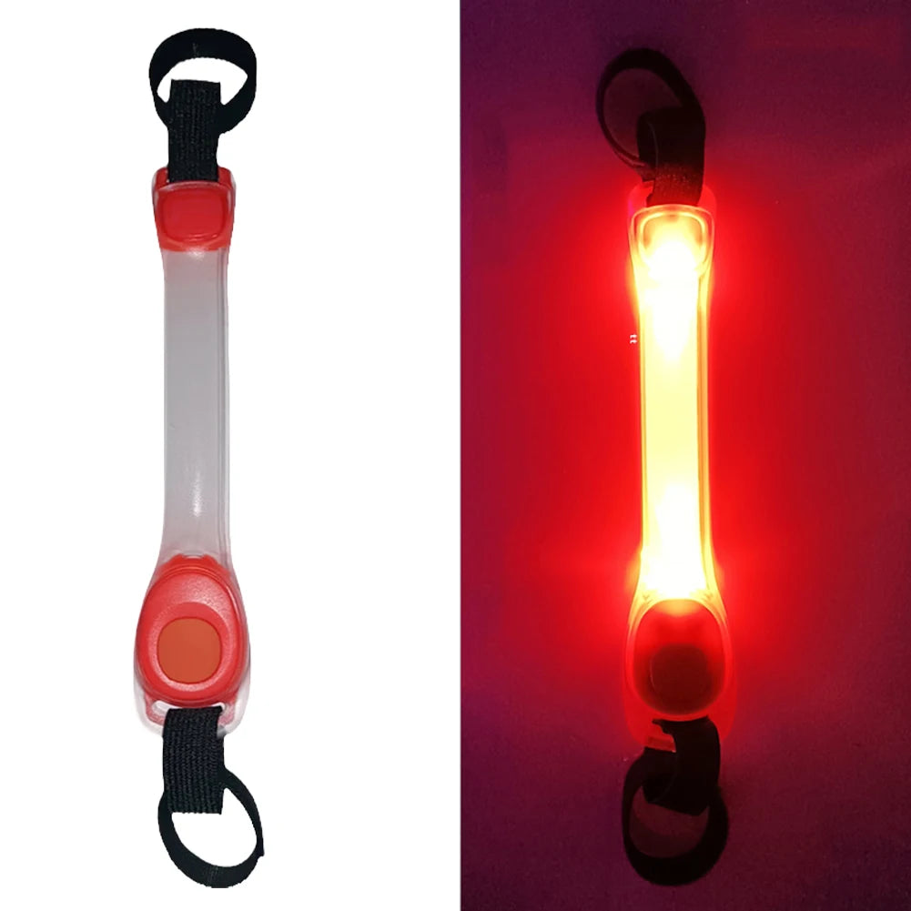 LED Safety Glowing Collar for Dogs – Waterproof, Flashing Light Strip for Pet Harness or Leash